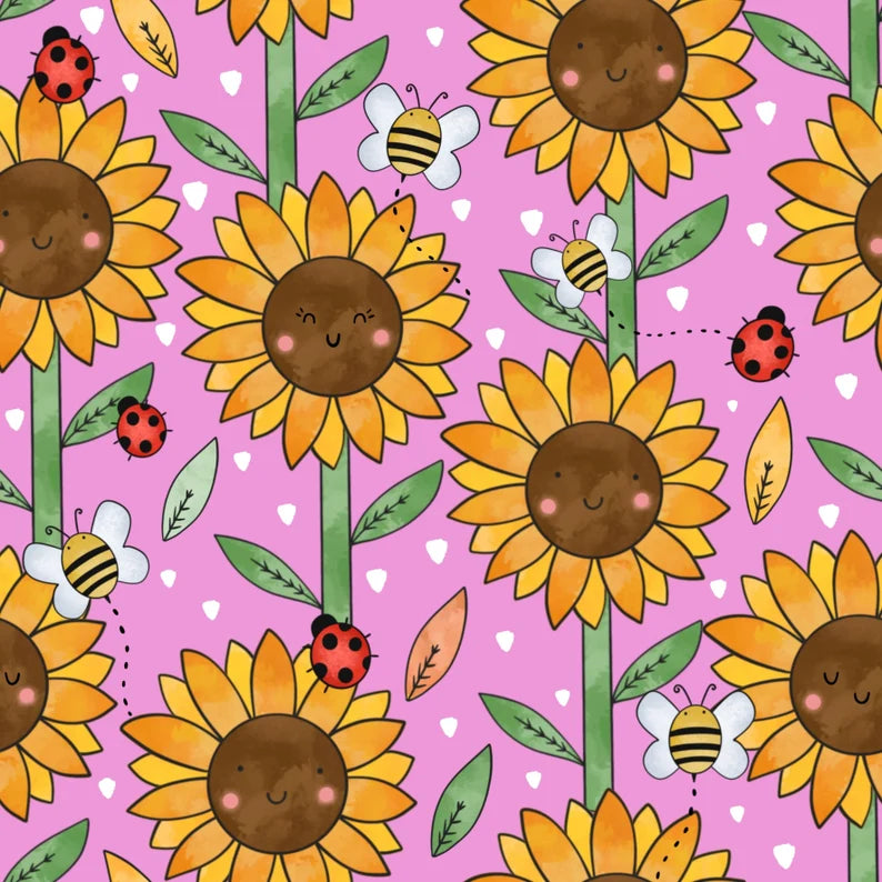 Happy sunflowers